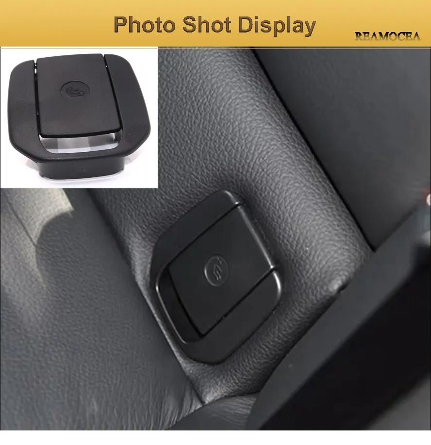 Cache Ancrage ISOFIX TTCR-II Pour BMW Série 1/2/3/X1 - Noir, Remplace 52207118674/52207319686