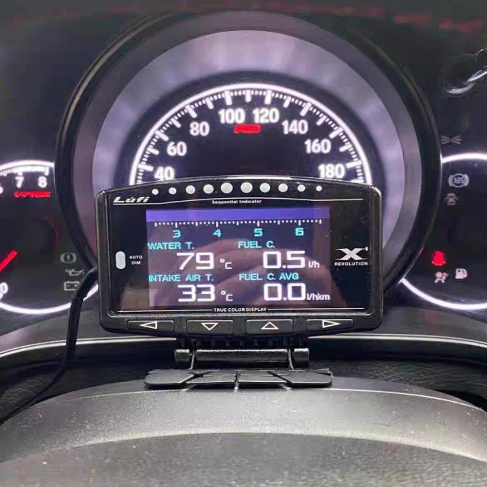 Lufi X1 OBD2 CAR TEMPERACIÓN DEL AUTO AGUA Boost De 96,62