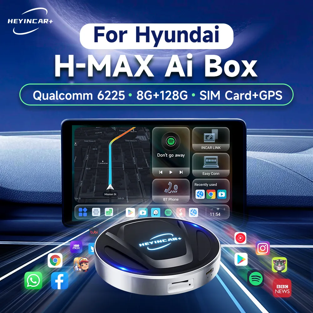カーオーディオ HEYINCAR+ CarPlay AIBox Android 13 HEYINCAR+ CarPlay AIBox Android 13 HEYINCAR+ CarPlay AI Box