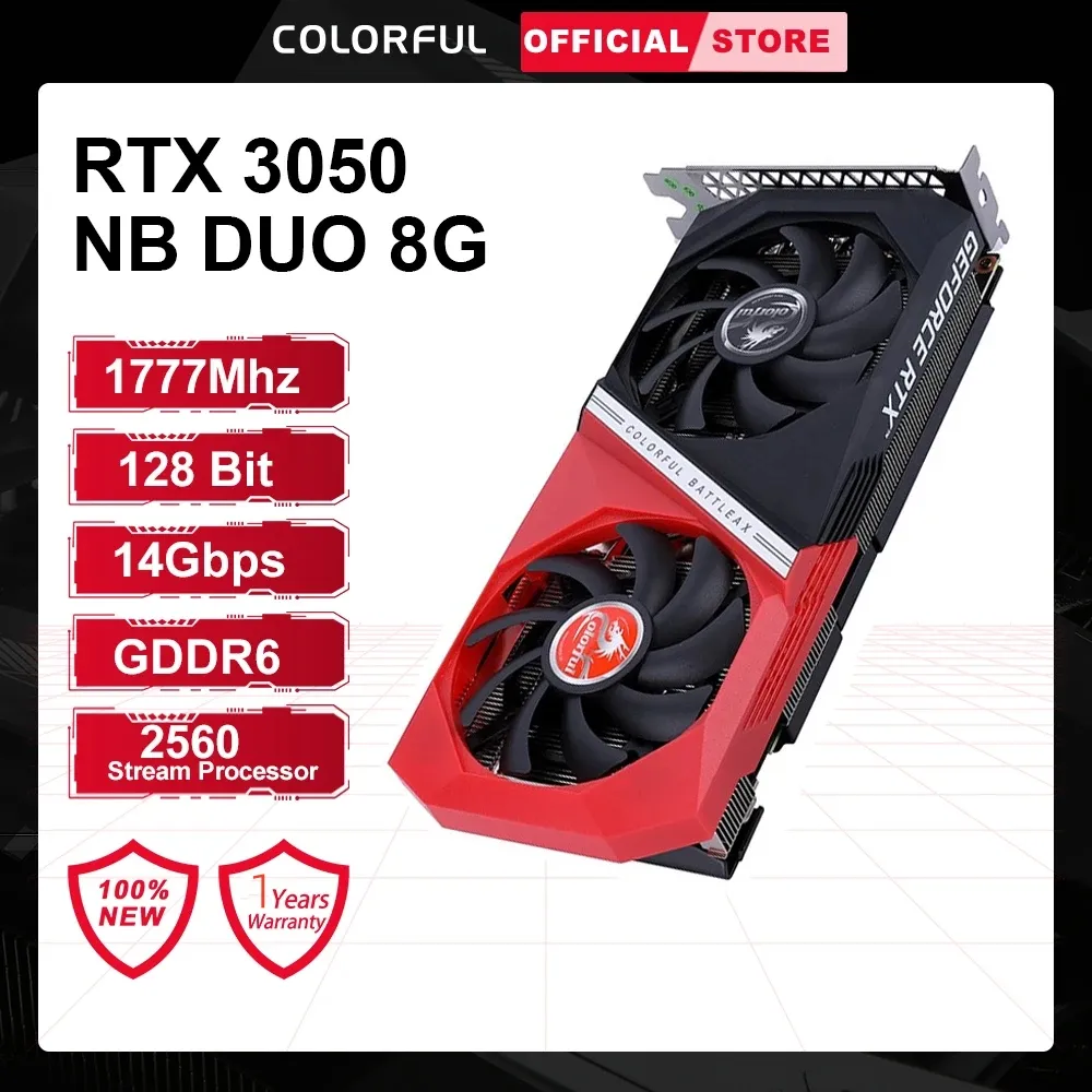 geforce rtx3050 8gb colorful
