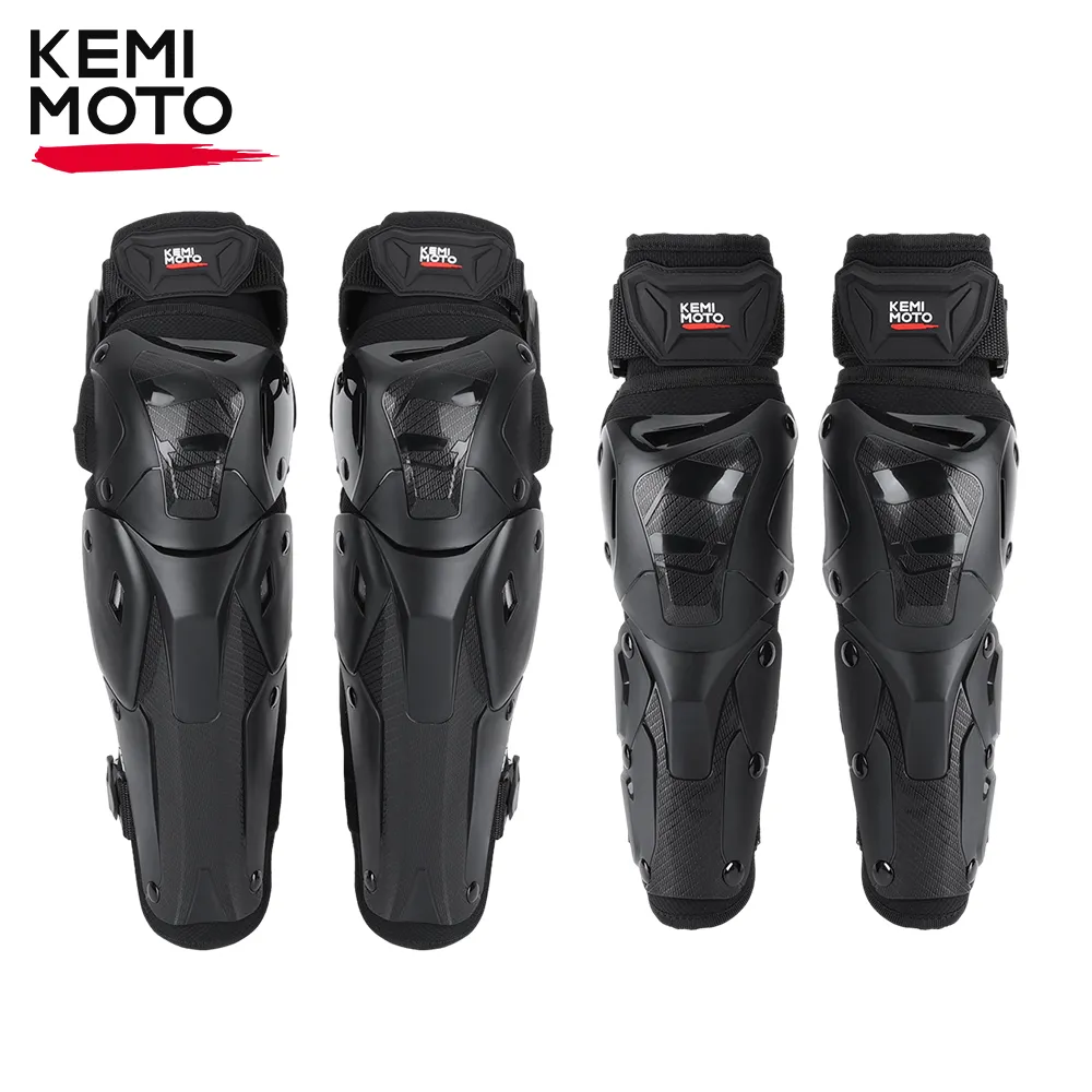 Helmet 4pcs Motocross Knee Pads Motorcycle Knee Elbow Pads Moto