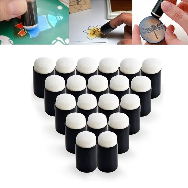 40 Pcs Finger Sponge Daubers Finger Painting