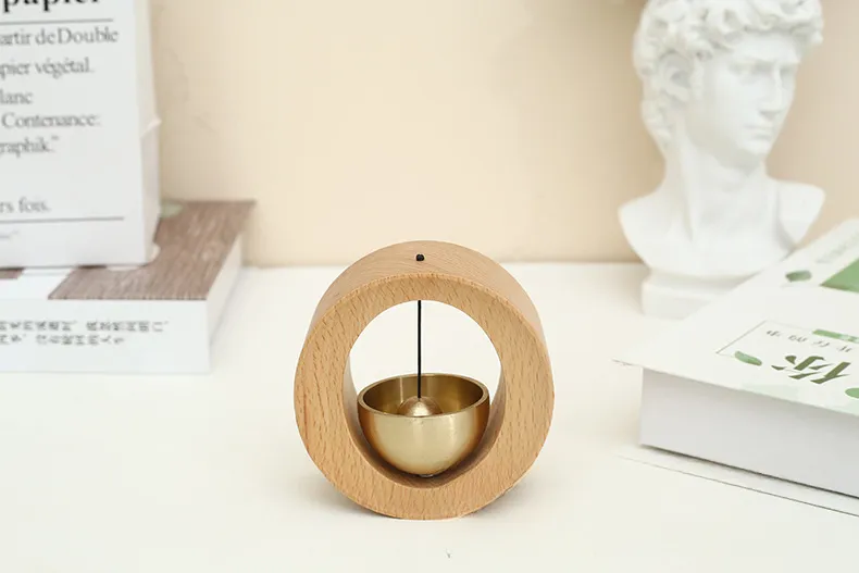 DHgate.com:Modern Wood and Metal Doorbell for Creative Home