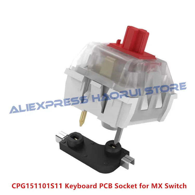 DHgate.com:Hot-Swappable Kailh PCB Socket for TTC Cherry MX Switch DIY ...