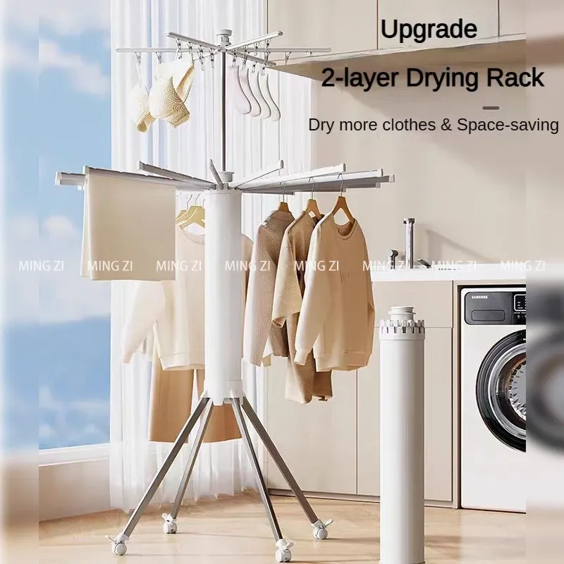 Rotatable Foldable Clothes Drying Rack With 16 Rods And 24 Hanging Clips Movable Octopus Laundry Hangers Clinic Stand From Homepro13 263.38 DHgate.Com