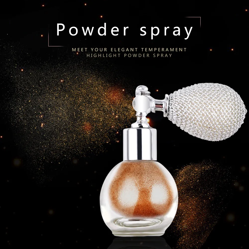 Glitter Spray Body Shimmer: Brightening Body Powder Spray With Natural ...