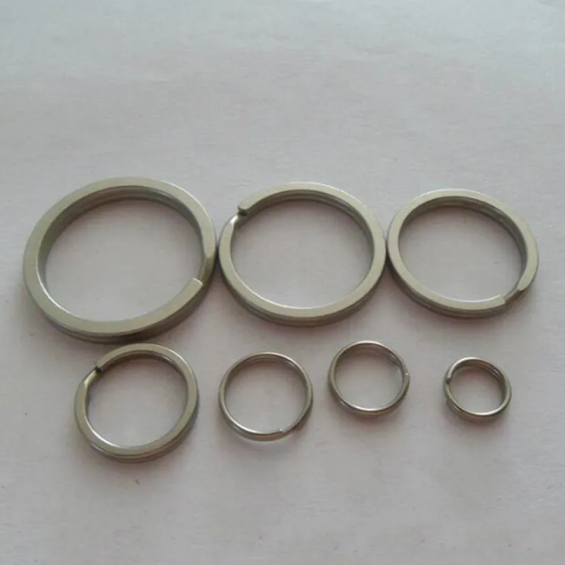 Titanium Key Chain Rings FW136 Titanium Keyrings 10 Pack Metal Split... From Ddmyaug, $92.32 ...