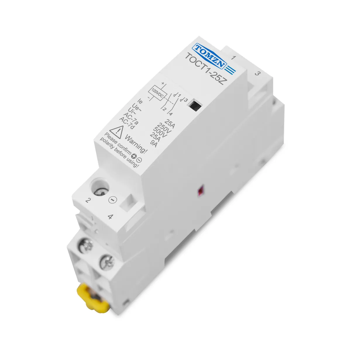 tomtect100 トムテクト Manual Control Contactor | Toct1 Modular Contactor | 2nc 2no