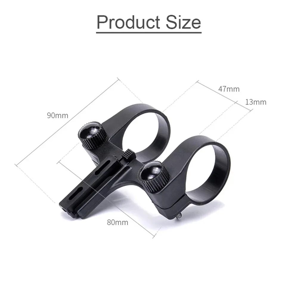 360° Swivel Bicycle Light Holder Bike Headlight Bracket Mount Front For