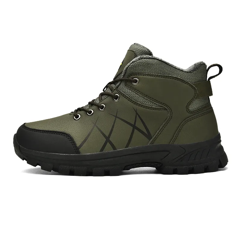 Chaussures Randonnée Homme Été Respirantes – Baskets Trekking Légères Confortables à Enfiler – Bout Rond Antidérapantes