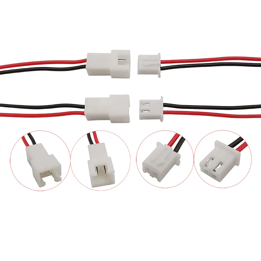 50 Pairs JST 2-Pin Connectors – 2.54mm Pitch 15cm Male/Female Wire Sets For RC Models & Electronics 7 thumbnail image