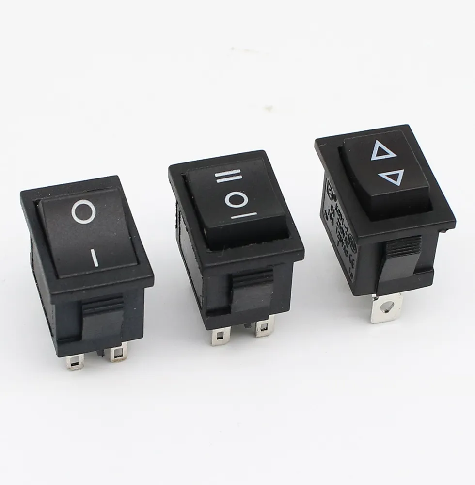KCD1 Mini Black Rocker Switch, 3 Pin Or 6 Pin... From Ddmyday, $18.09 ...