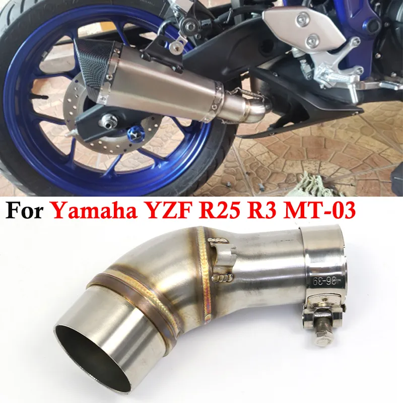 【別倉庫からの配送】 Modified motorcycle MT03 R25 YZF YAMAHA for muffler exhaust Exhaust