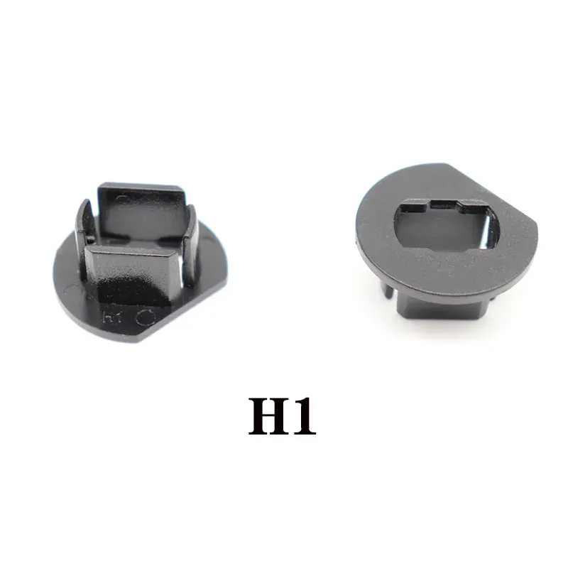2x LED Bulb Headlight Base Adapter Socket Retainer – Compatible With 9004/9005/H13/H11/H7/H4/H3/H1