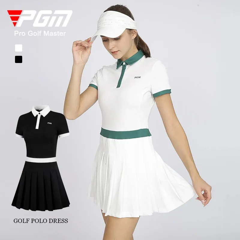 Polo Vestidos Golf YSENTO Vestido De Tenis Femenino Manga Corta