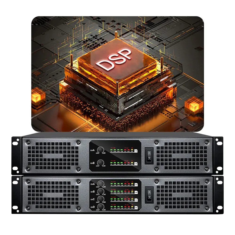 khuong8899專用 4 CHANNEL POWER AMPLIFIER Professional 4 Channel Power Amplifier Fp8000q Power