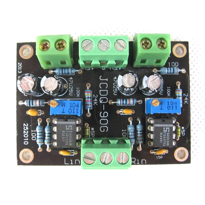 HIFI NE5534 DC Buffer Stereo Preamp Board Preamplifier