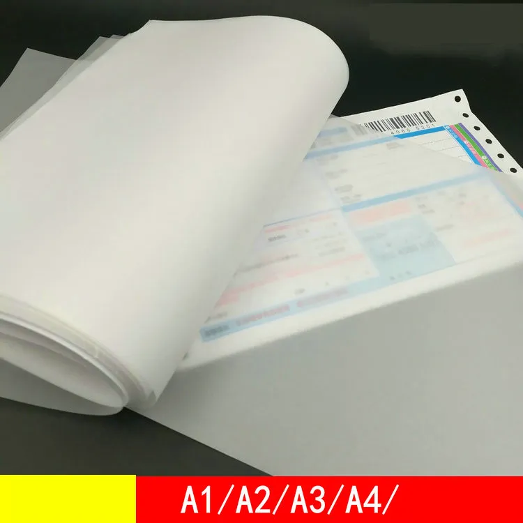 100 Pcs A4 Translucent Tracing Paper - Sulfurized Paper For Drawing, Calligraphy & Transfer - View #11