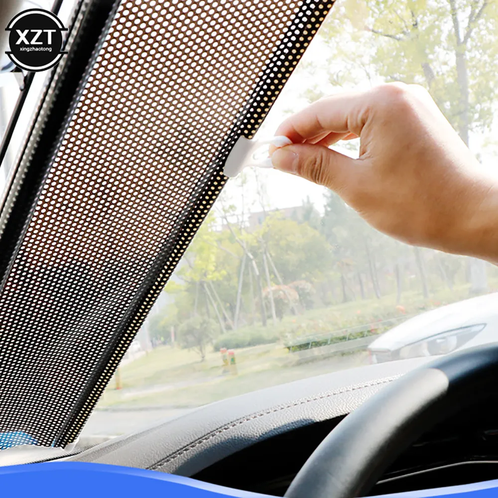 IClover Foldable Car Windshield Sun Shade - Front Window UV Block Cover Silver