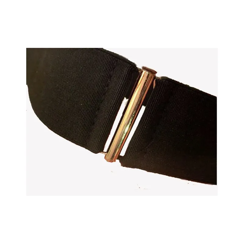 Exaggeration Belt for Women\'s Black Waistband Gold Elastic 51r0+uXbzEL._AC_SY350_QL65_.jpg main image 4