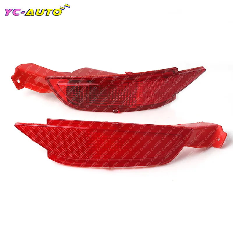 Tbest Rear Bumper Fog Light – Right Side Replacement For MK7 (2008-2016), Red ABS Housing, Easy Install