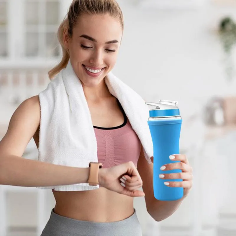 RonJea Cirkul Bottle Sleeve - 2 Pack Insulated Neoprene Covers For 22oz Cirkul Bottles (Fits Plastic & Stainless Steel) - Keep Water Cold, Hands Dry & Bottle Protected