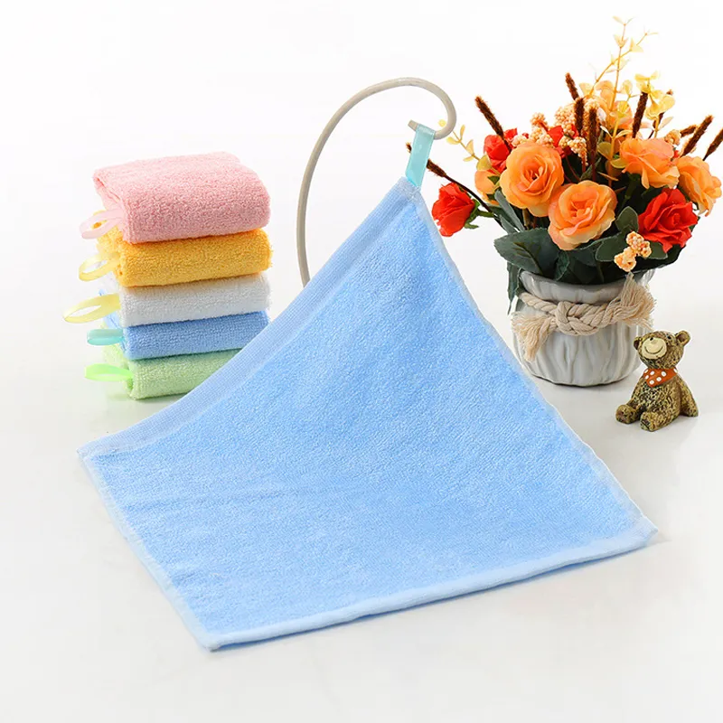 DHgate.com:29x29cmCotton Handkerchief for Kids, 4Pcs Soft
