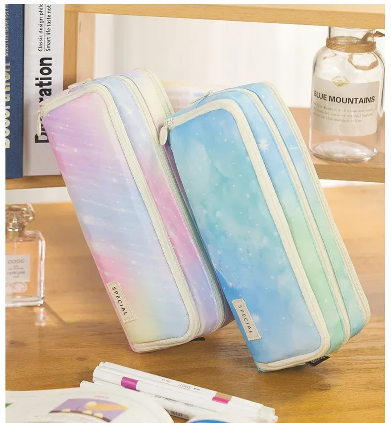 CoolPack XXL Pencil Case 3-Compartment School Pencil Case Triple