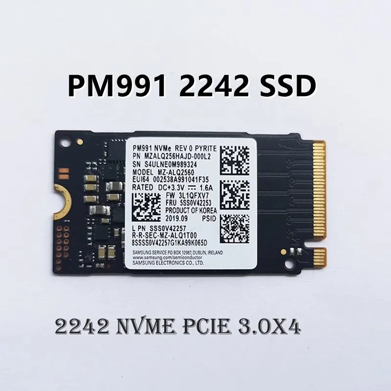 Original PM991 1TB M.2 2242 NVMe PCIe 3.0x4 Internal SSD Hard