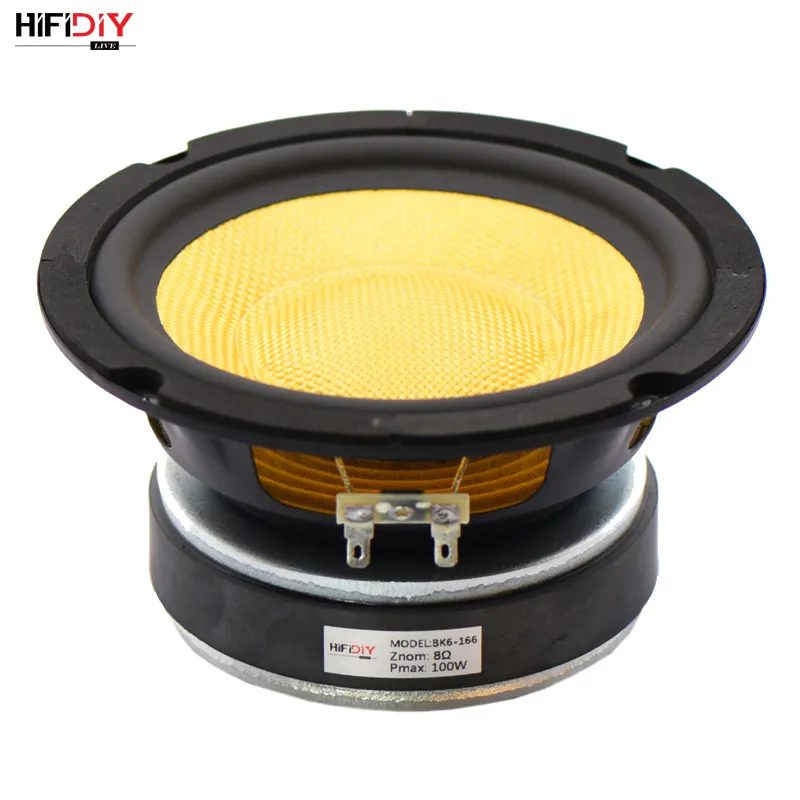 HIFIDIY Glass Fiber Woofer Speaker, 120W 8Ω, DIY Audiophile