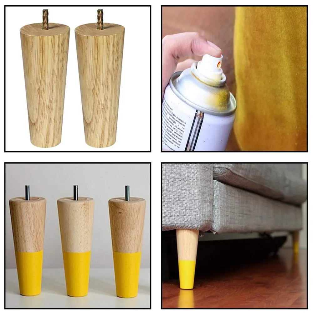 15cm Height Rubber Wood Furniture Legs with M8 Thread for Cabinet Chair  Couch Table Bed Feet Pack of 4 from Dhgate Furniture Accessories - price  34.66, image size:1000x1000