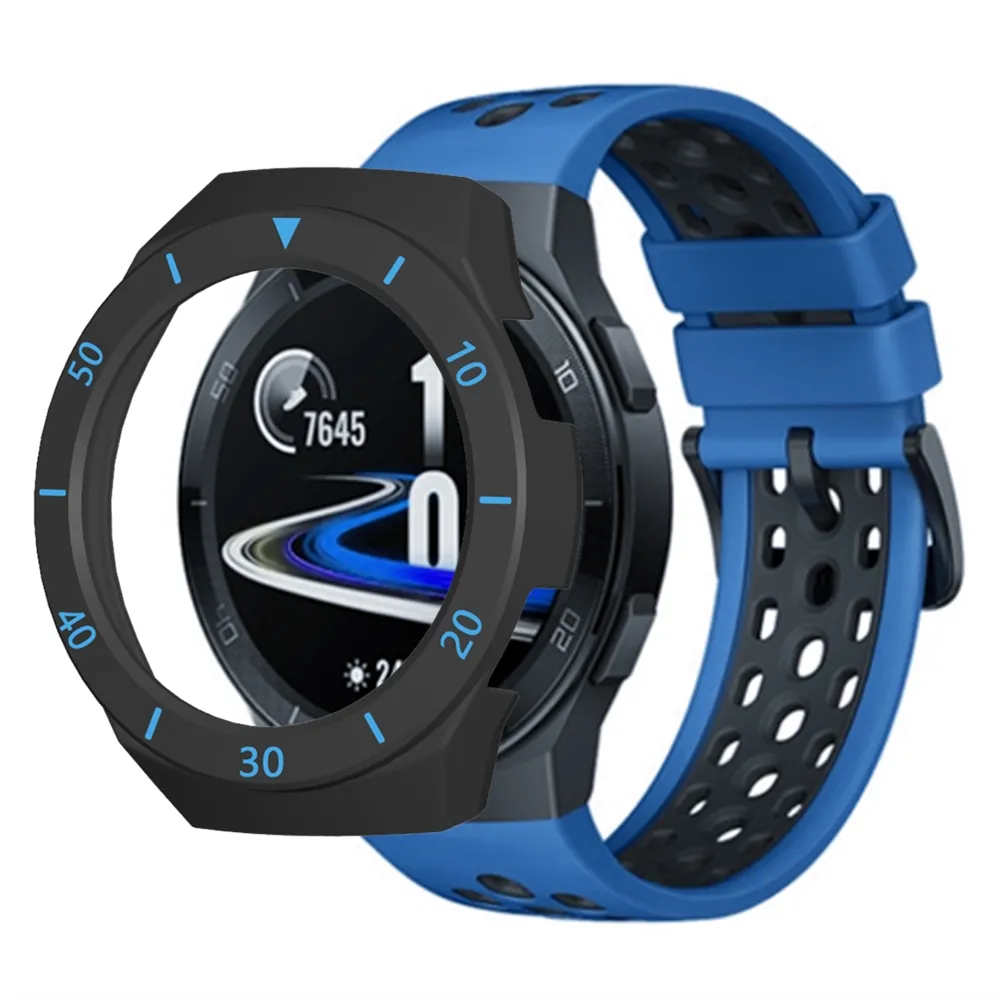 Case Cover For Huawei Watch GT 2e Smartwatch All Around Protective Bumper Shell Ultra Thin Slim Matte Soft TPU Plated Hard Protective Cover Black From Ddmyaug 8.8 DHgate.Com