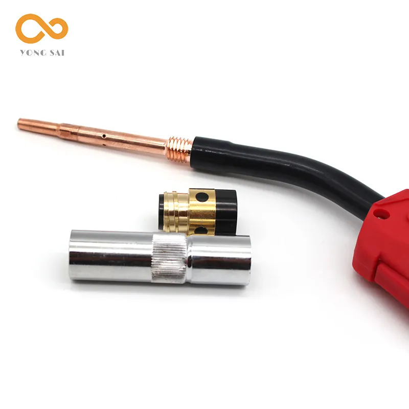 Per Panasonic Tipo 350A MIG MAG Torcia Di Saldatura Raffreddata Ad Aria Diffusore Di Ga 96724219 - Foto 4