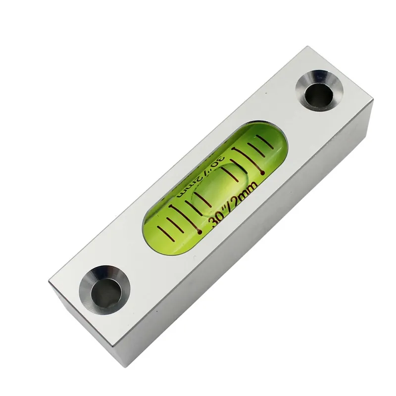 Allignment Level Indicator High-Precision Strut Alignment Level: 30/2mm Alloy Metal Spirit Level ...