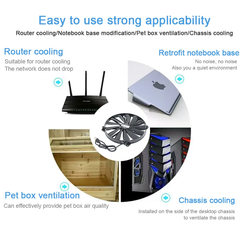 Cooler Master A20020 07CA 2JN F1 USB Cooling Fan  ... 