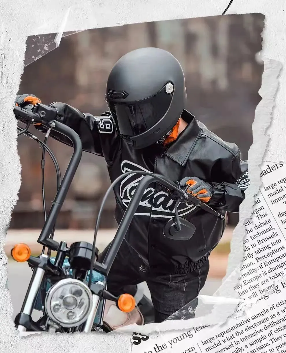 Duitse Retro Open Helm Motor Half Met Vizier Bromfietshelm Dot Ece Gecertificeerde Scooterhelm Voor Heren En Dames Scooter Cruiser Indian M 1973211891