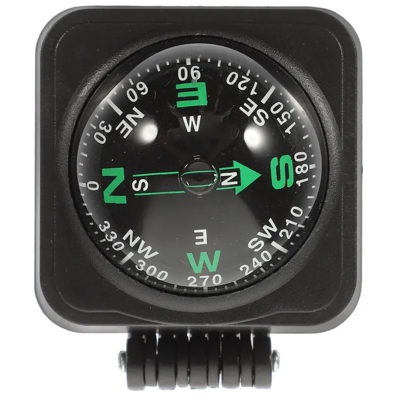 COSLUS Small Car Dashboard Compass Car Mount Compass Black Compass For Vehicle Boat