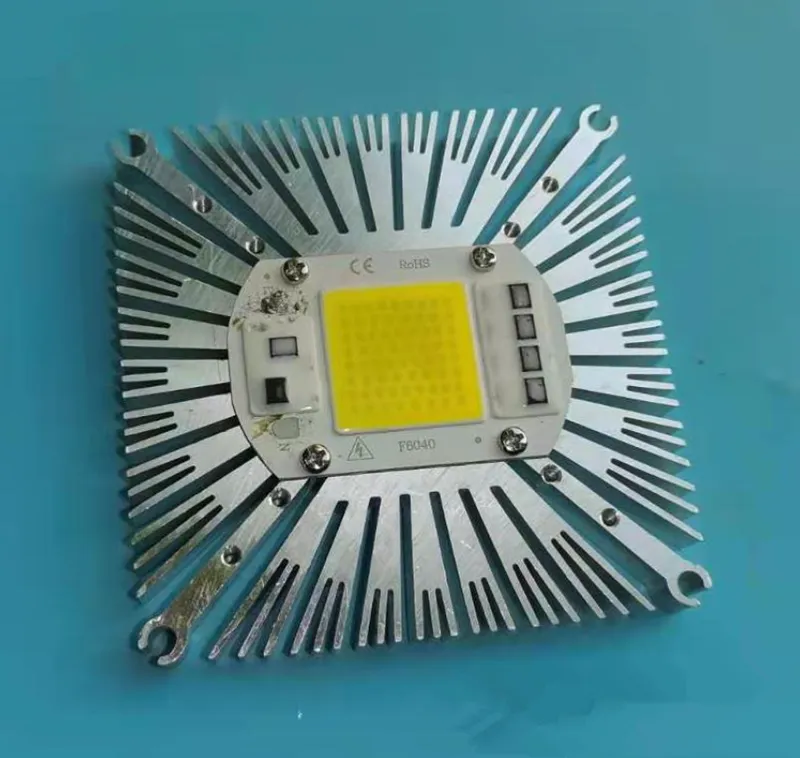High-Power 97x20mm Aluminum LED Heatsink Radiator for High-Power LEDs ...