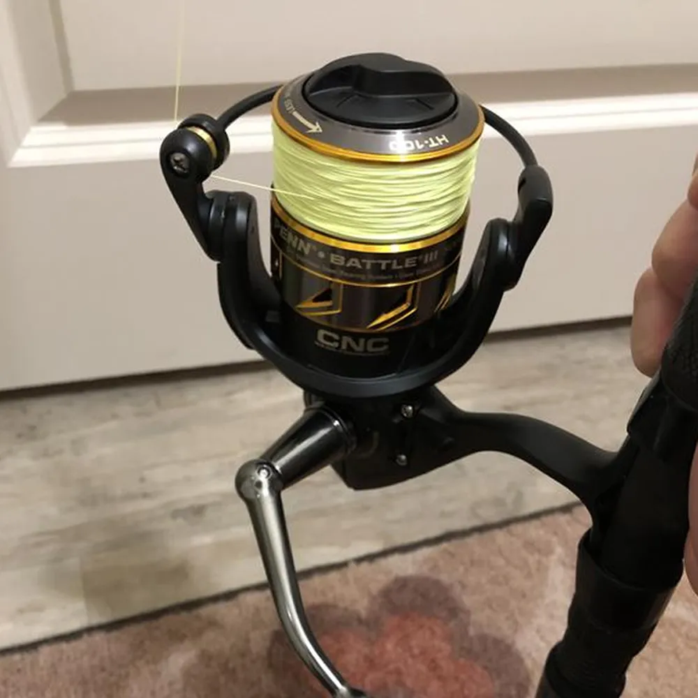 PENN Battle III 2000-8000 Saltwater Spinning Reel 5+1BB Full Metal Body  HT-100 Drag from Dhgate Spinning Reels - price 137.5