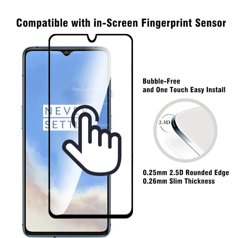 Screen Protector Lens Clean Screen Protector & Camera Lens Shield, Tempered Glass for Enhanced ...