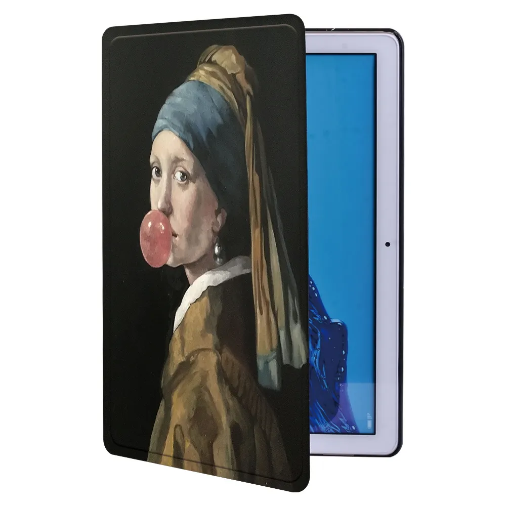 3-Folding Leather Case For Huawei MediaPad T5, 10-inch Folio PU - View #9