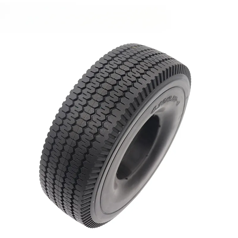 10 Inch Solid Tyres For Electric Vehicles 4.10/3.50 4 Non Pneumatic ...
