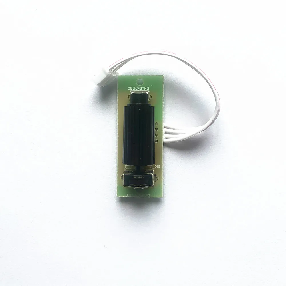 Placa PCB De Interruptor De Rodillo Para Spektrum DX6i – Pieza De Repuesto Plateada Con Cable – Para Transmisores RC