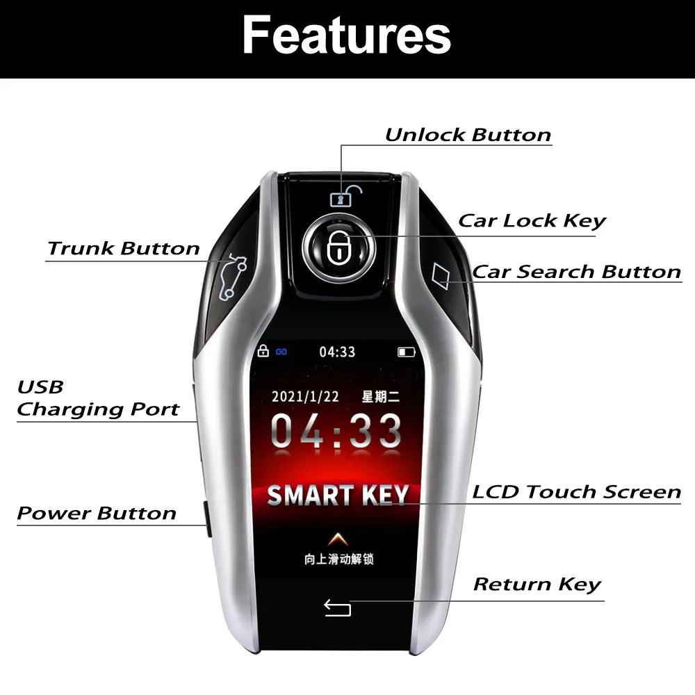 Car Scanner Diagnostic For All Cars Car Keyless Entry Kit AMONIDA