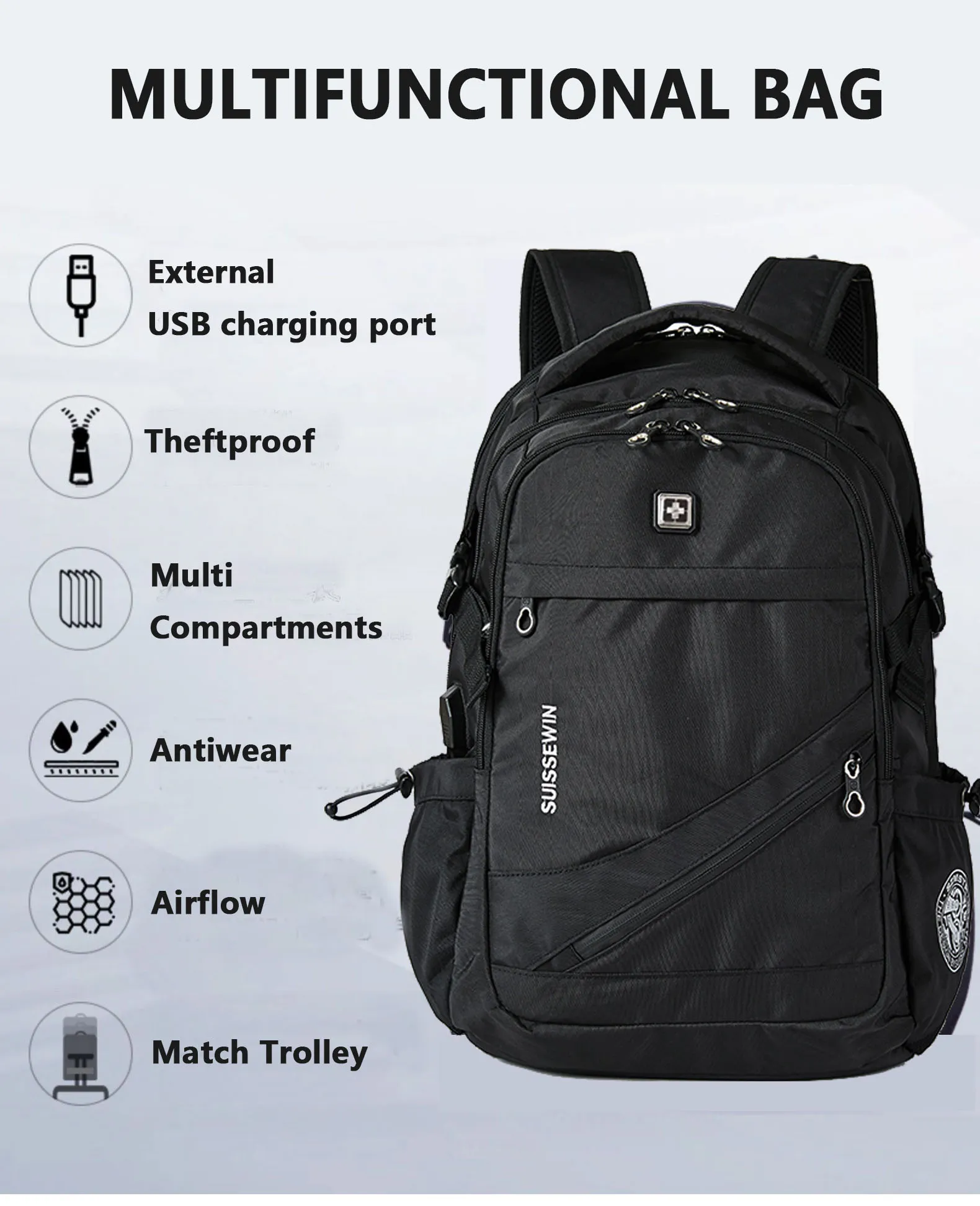 backpack with nike lego on it Nike x LEGO Collection Heritage Backpack (25L) main image 0