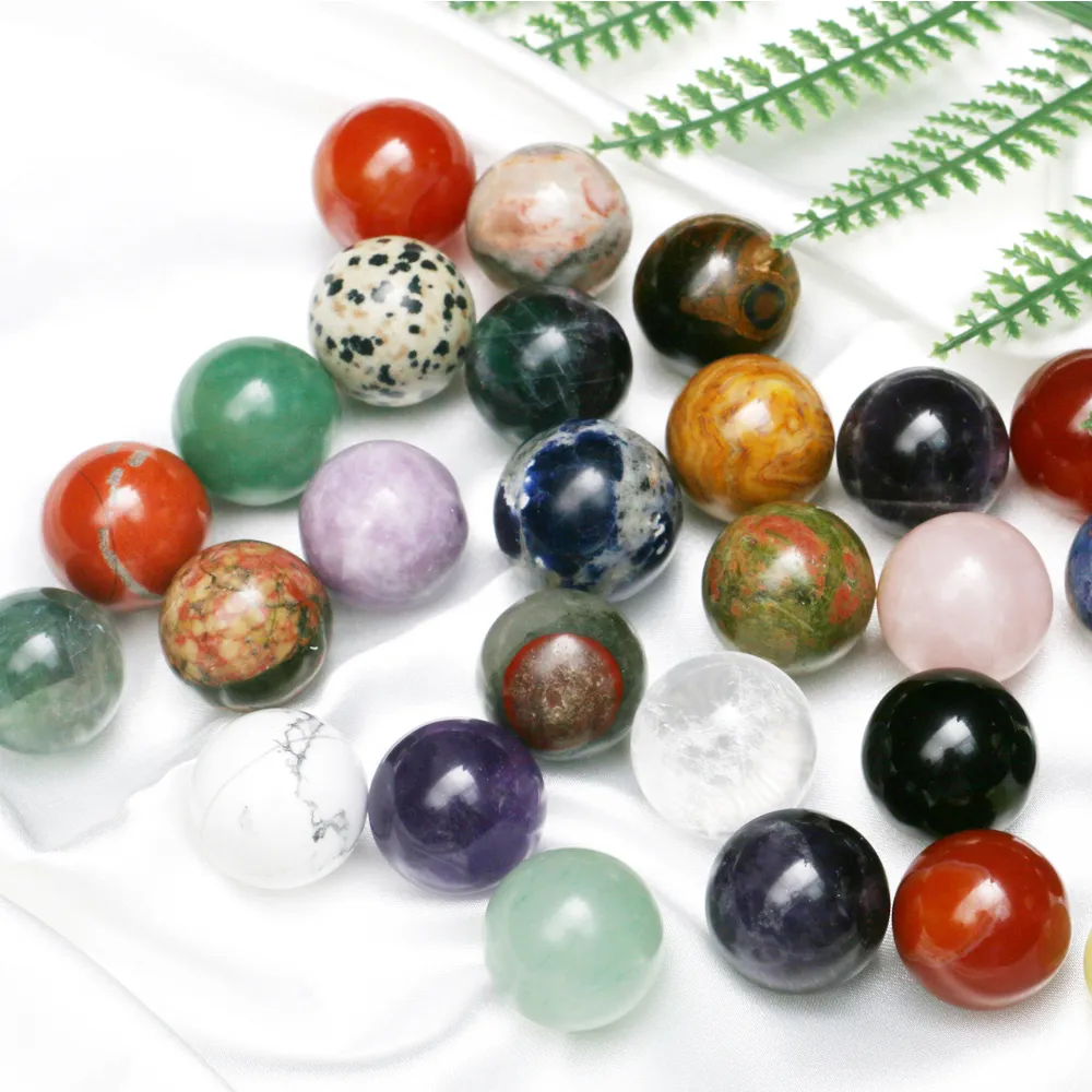 1pc 3.5-4cm Crystal Lapis Ball Stone Home Decor Crafts BQLOPOIQWZ