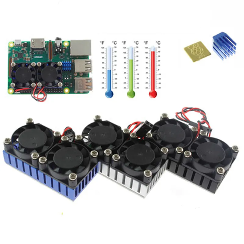 Raspberry Pi 3 Model B+ Dual Fan Cooling System With... From Ddmyaug ...