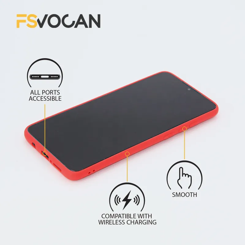 Lankashin Custodia Portafoglio In Vera Pelle Per Xiaomi Redmi Note 9S/9 Pro/9 Pro Max - Copertina Con Slot Carte, Rossa