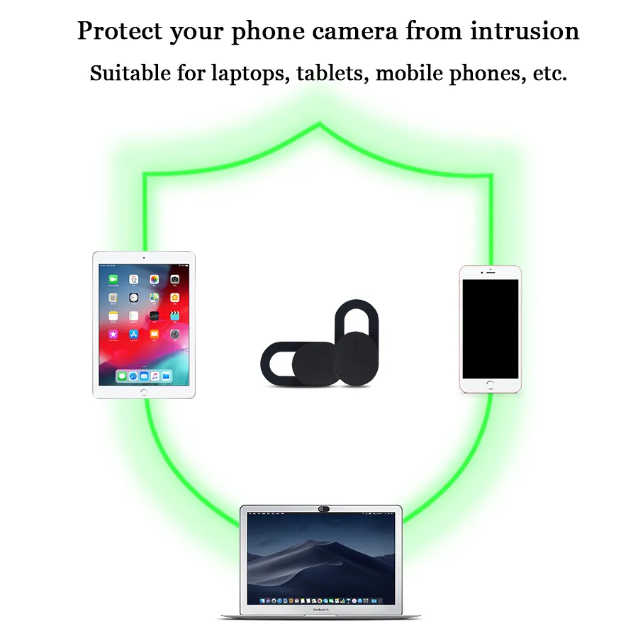 Universal Anti-Spy notebook camera cover with Lens...