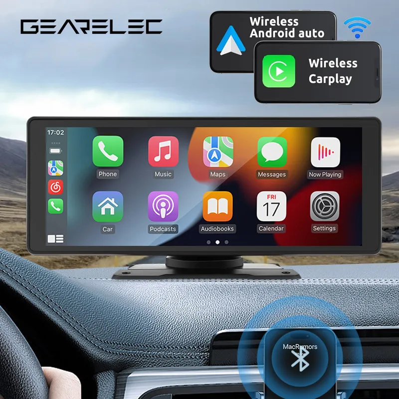 10.26 Portable Car Radio Carplay Android Auto Car Stereo 1080p Touch ...
